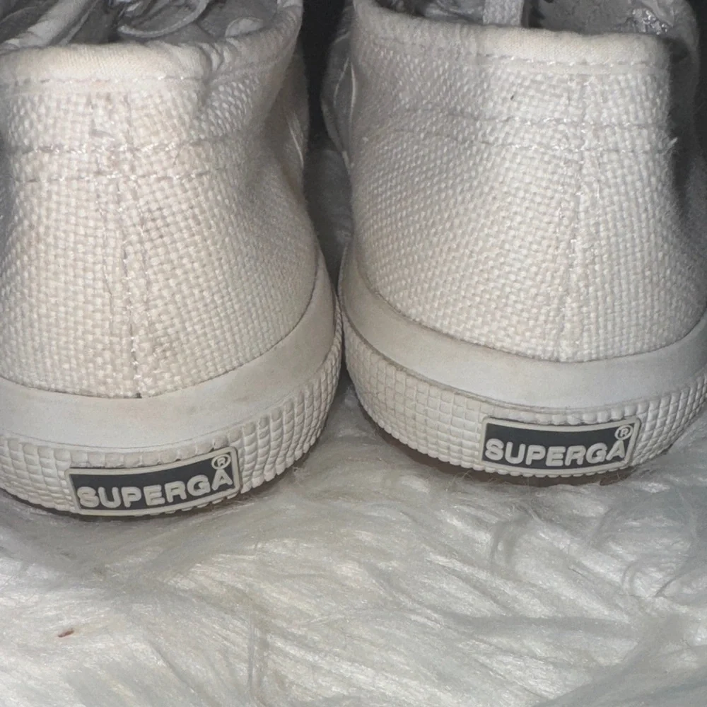 Superga Kids White Sneakers